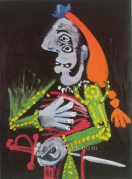 Pablo Picasso Painting - Busto de matador 1 1970 Pablo Picasso